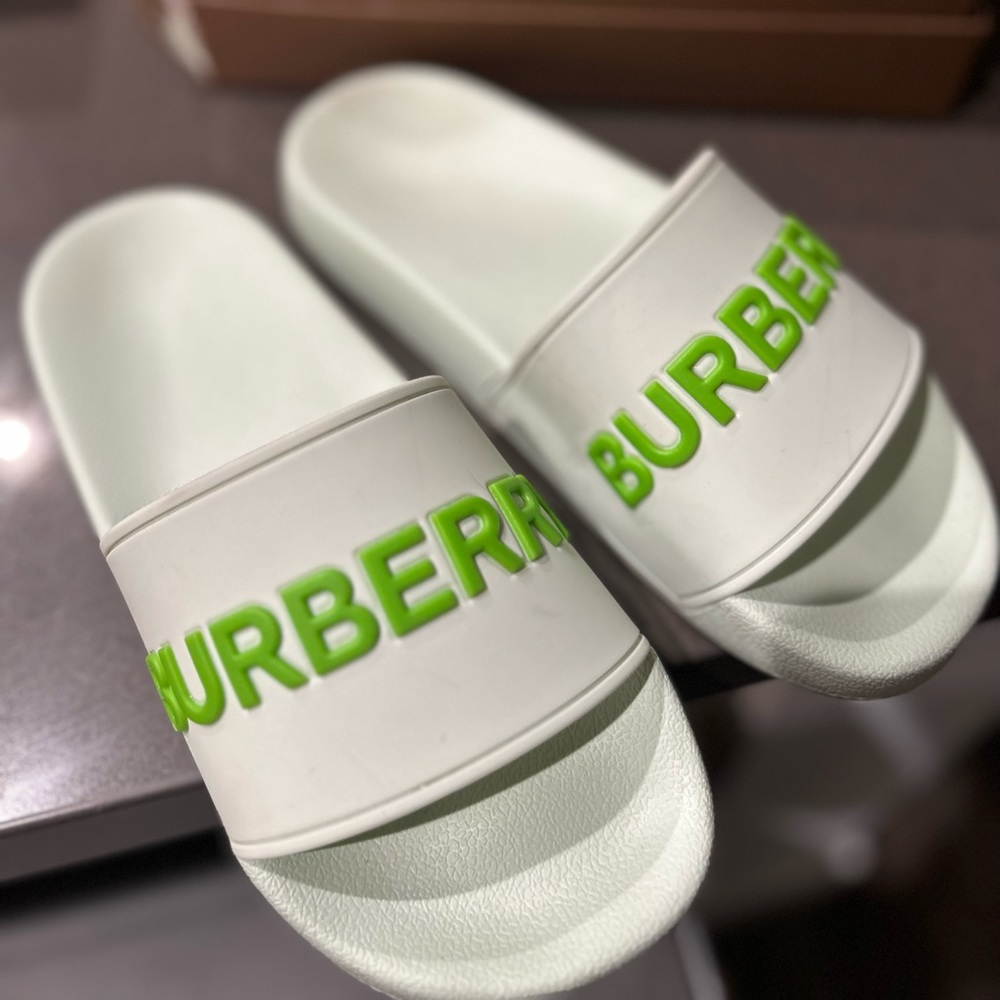 Burberry slides